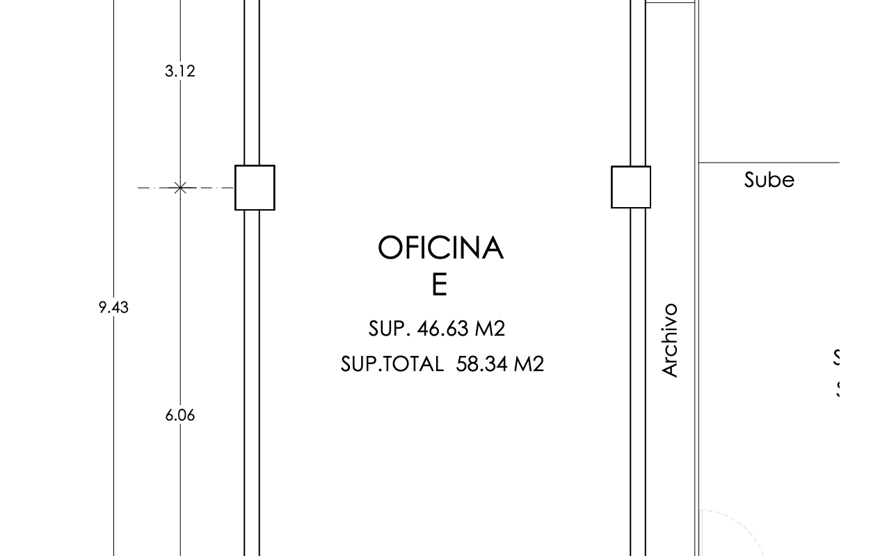 Oficina en Renta – Panorámica del Tesoro